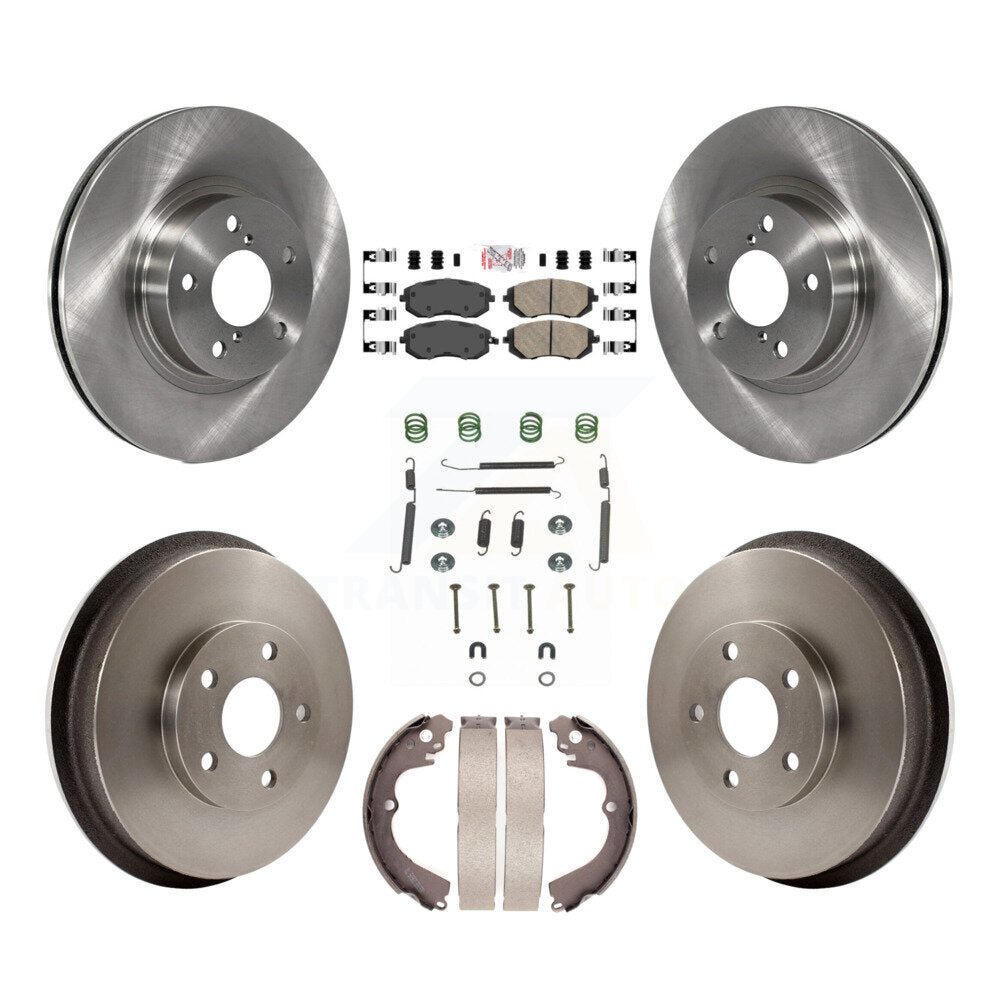 Transit Auto K8A-100252 Disc Brake Kit for 2002-2003 Subaru Impreza - Front and Rear product image