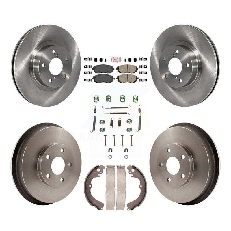 Transit Auto K8A-100252 Disc Brake Kit for 2002-2003 Subaru Impreza - Front and Rear product image