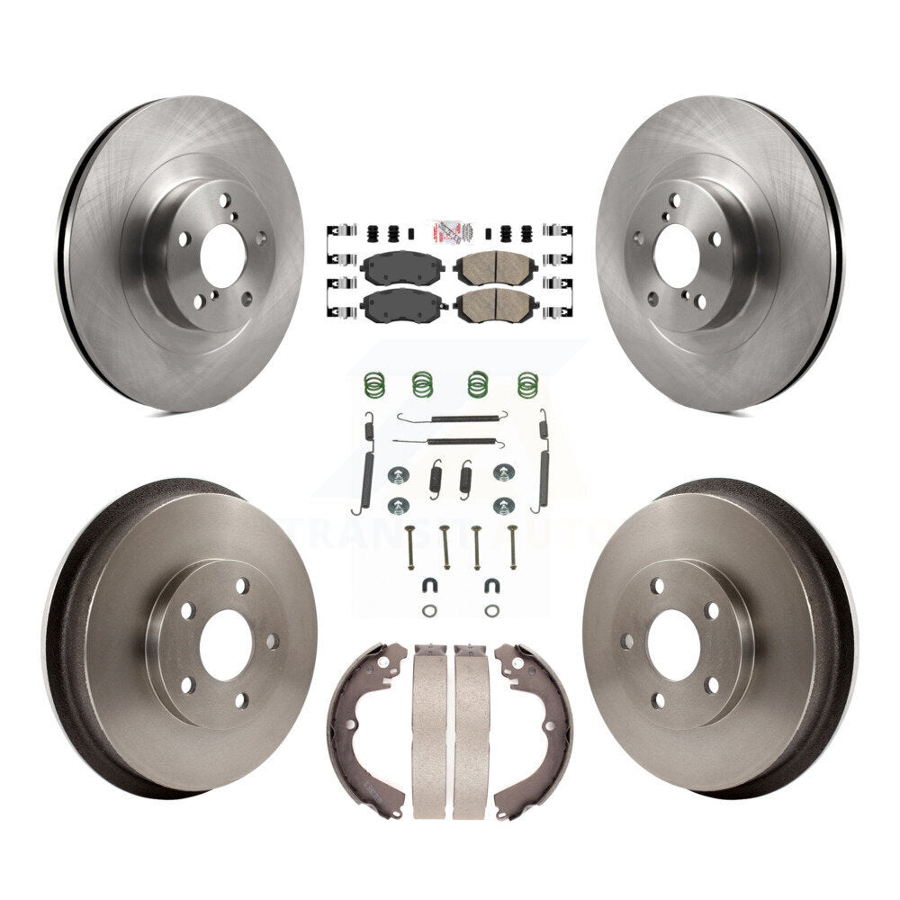 Transit Auto K8A-100255 Disc Brake Kit for 2003-2008 Subaru Forester, Subaru Impreza - Front and Rear product image