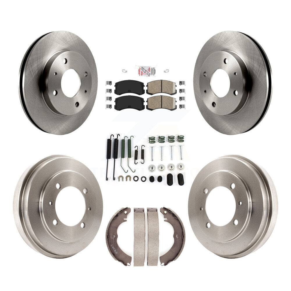 Transit Auto K8A-100257 Disc Brake Kit for 2007 Mitsubishi Lancer - Front and Rear product image
