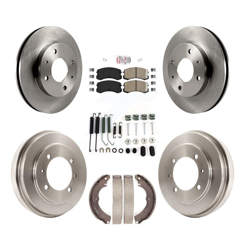Transit Auto K8A-100257 Disc Brake Kit for 2007 Mitsubishi Lancer - Front and Rear product image