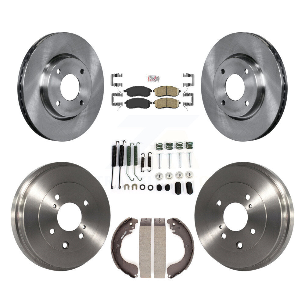 Transit Auto K8A-100259 Disc Brake Kit for 2007-2014 Nissan Cube, Nissan Sentra - Front and Rear product image