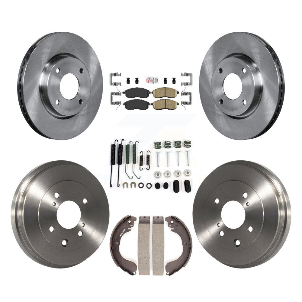 Transit Auto K8A-100260 Disc Brake Kit for 2007-2014 Nissan Cube, Nissan Sentra - Front and Rear product image