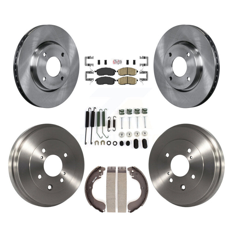 Transit Auto K8A-100260 Disc Brake Kit for 2007-2014 Nissan Cube, Nissan Sentra - Front and Rear product image