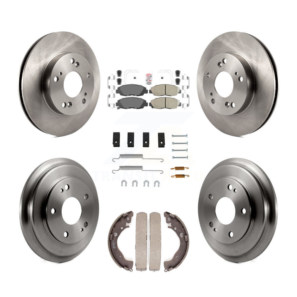 Transit Auto K8A-100277 Disc Brake Kit for 2012-2015 Honda Civic - Front and Rear product image