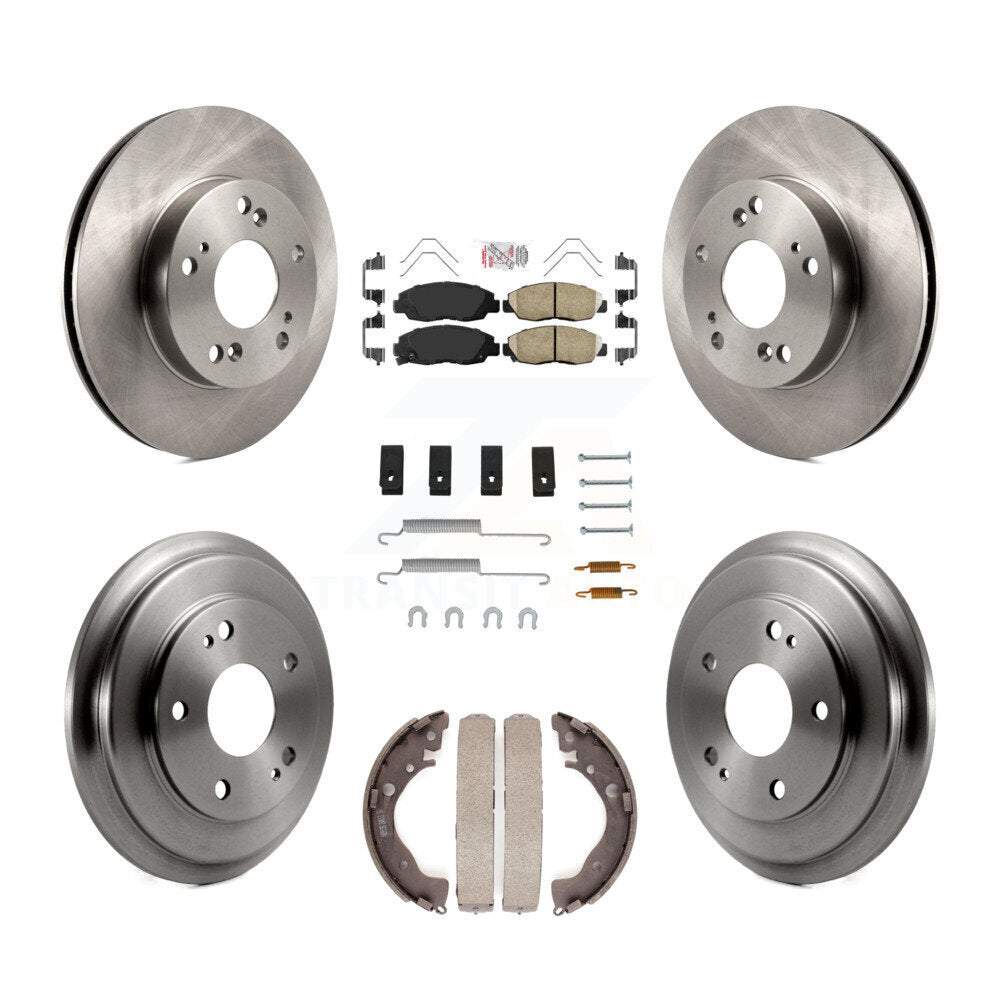 Transit Auto K8A-100278 Disc Brake Kit for 2012-2015 Honda Civic - Front and Rear product image