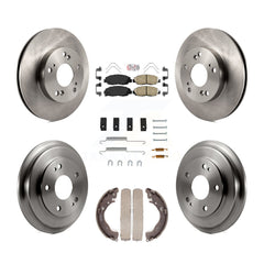 Transit Auto K8A-100278 Disc Brake Kit for 2012-2015 Honda Civic - Front and Rear product image