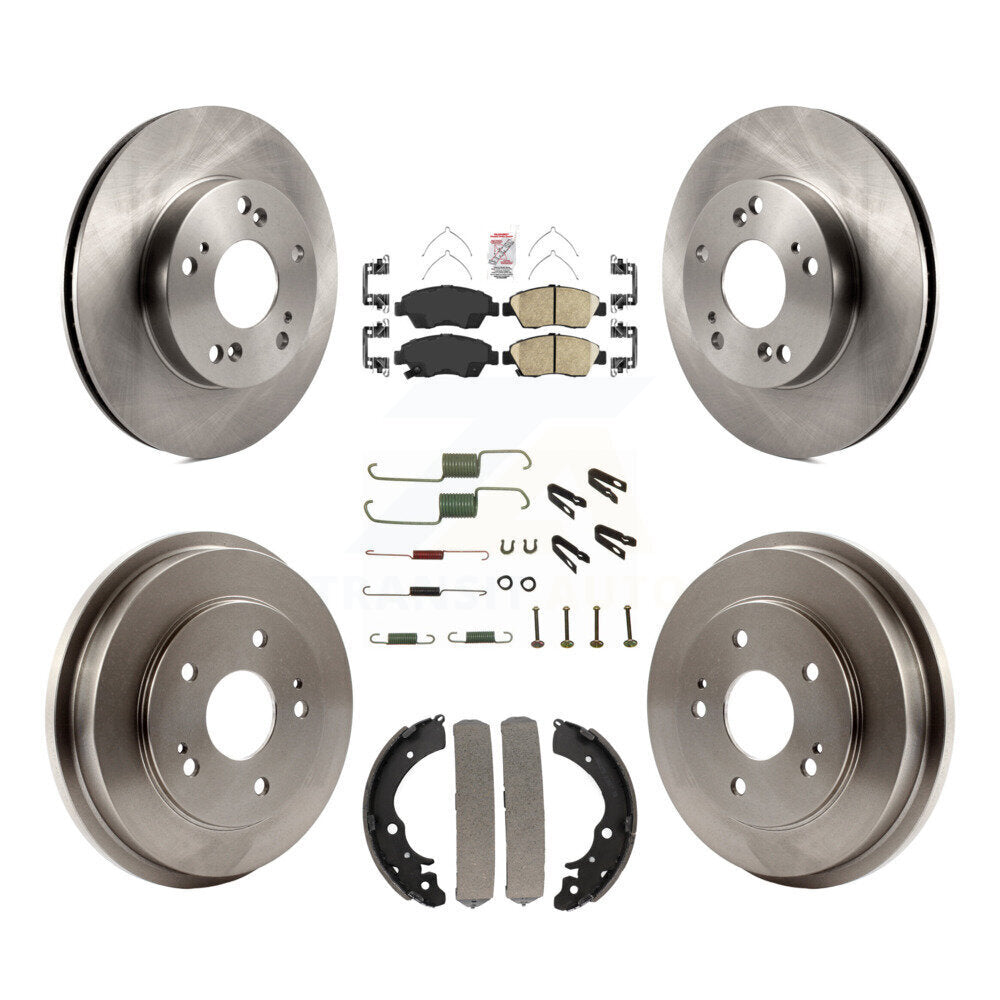 Transit Auto K8A-100279 Disc Brake Kit for 2012-2015 Honda Civic - Front and Rear product image