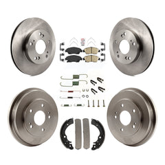Transit Auto K8A-100279 Disc Brake Kit for 2012-2015 Honda Civic - Front and Rear product image