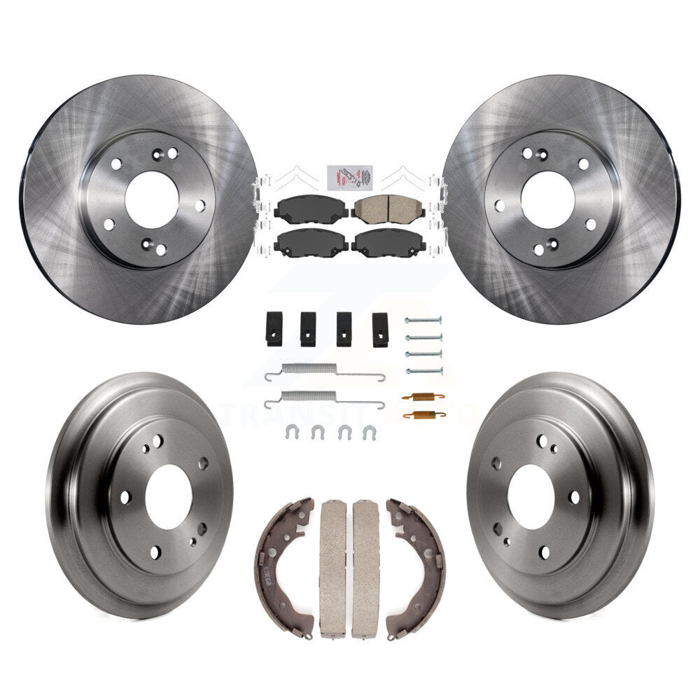Transit Auto K8A-100280 Disc Brake Kit for 2013-2015 Honda Civic - Front and Rear product image