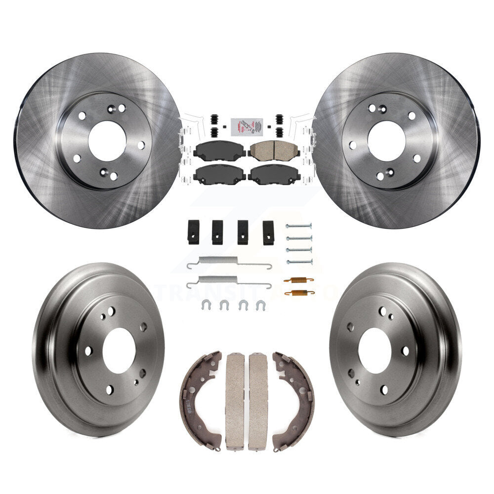 Transit Auto K8A-100281 Disc Brake Kit for 2013-2015 Honda Civic - Front and Rear product image