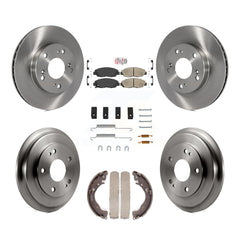 Transit Auto K8A-100282 Disc Brake Kit for 2006-2011 Honda Civic - Front and Rear product image