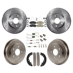 Transit Auto K8A-100285 Disc Brake Kit for 2003-2010 Honda Civic, Honda Accord - Front and Rear product image