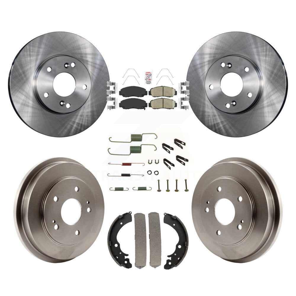Transit Auto K8A-100286 Disc Brake Kit for 2003-2010 Honda Civic, Honda Accord - Front and Rear product image