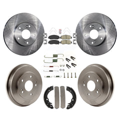 Transit Auto K8A-100286 Disc Brake Kit for 2003-2010 Honda Civic, Honda Accord - Front and Rear product image