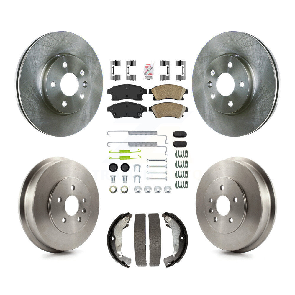 Transit Auto K8A-100294 Disc Brake Kit for 2011-2016 Chevrolet Cruze Limited, Chevrolet Cruze - Front and Rear product image
