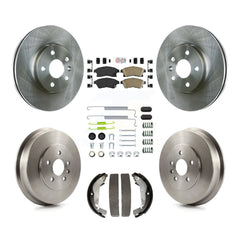 Transit Auto K8A-100295 Disc Brake Kit for 2011-2016 Chevrolet Cruze Limited, Chevrolet Cruze - Front and Rear product image
