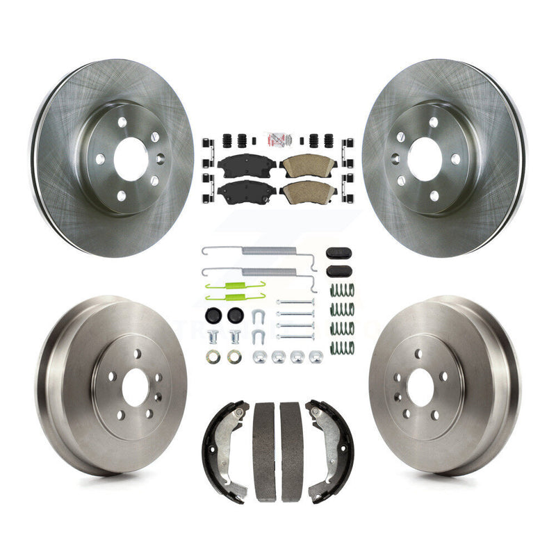 Transit Auto K8A-100295 Disc Brake Kit for 2011-2016 Chevrolet Cruze Limited, Chevrolet Cruze - Front and Rear product image