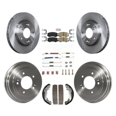 Transit Auto K8A-100305 Disc Brake Kit for 2008-2010 Hyundai Elantra - Front and Rear product image
