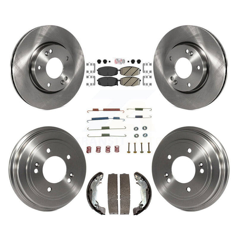 Transit Auto K8A-100307 Disc Brake Kit for 2009-2010 Hyundai Elantra - Front and Rear product image
