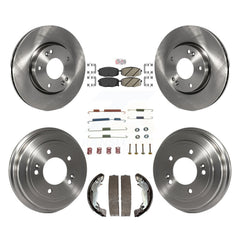 Transit Auto K8A-100308 Disc Brake Kit for 2009-2010 Hyundai Elantra - Front and Rear product image