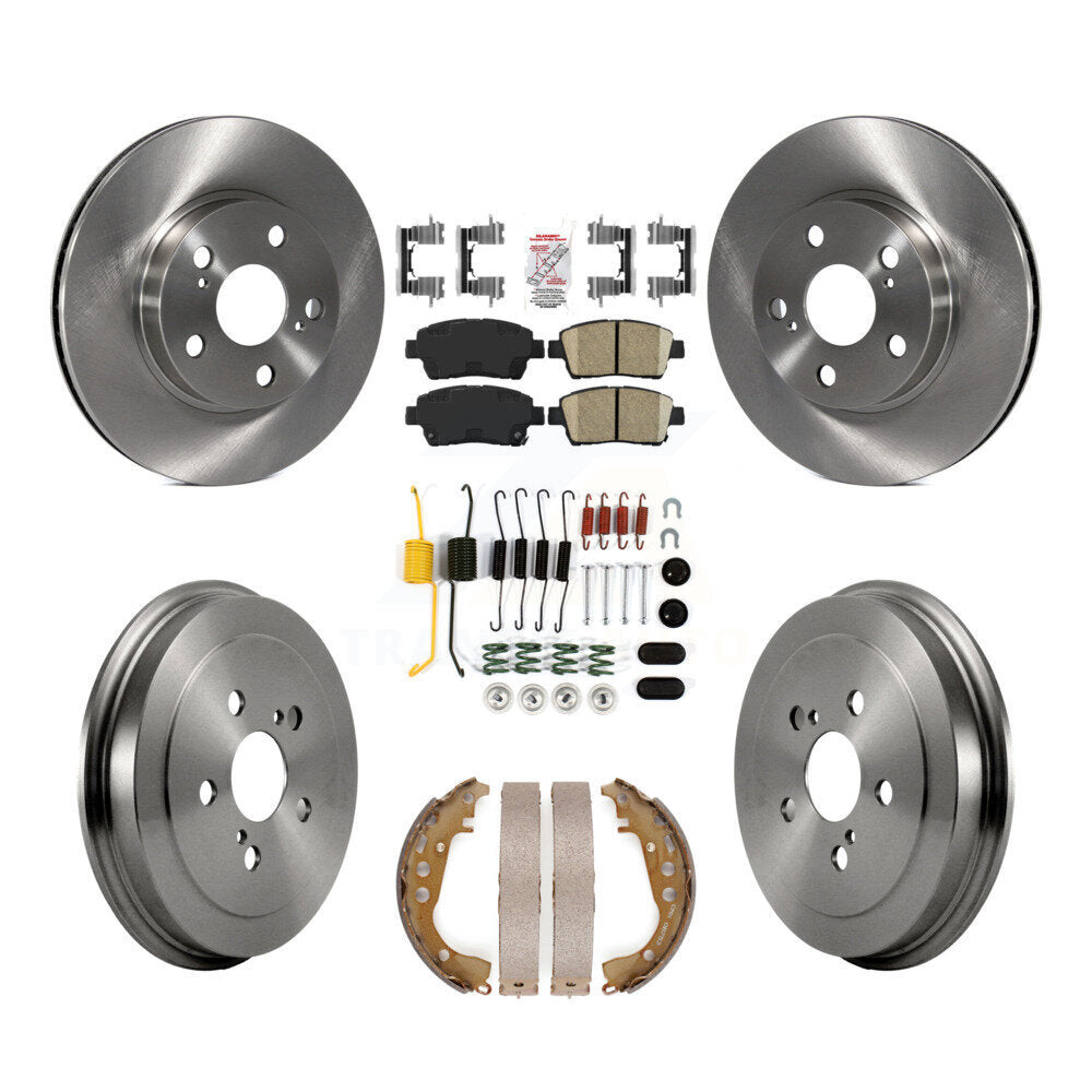 Transit Auto K8A-100312 Disc Brake Kit for 2004-2007 Toyota Prius - Front and Rear product image
