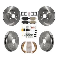 Transit Auto K8A-100312 Disc Brake Kit for 2004-2007 Toyota Prius - Front and Rear product image