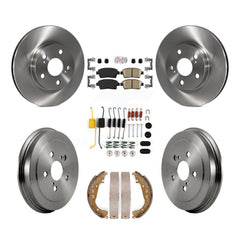Transit Auto K8A-100313 Disc Brake Kit for 2004-2007 Toyota Prius - Front and Rear product image