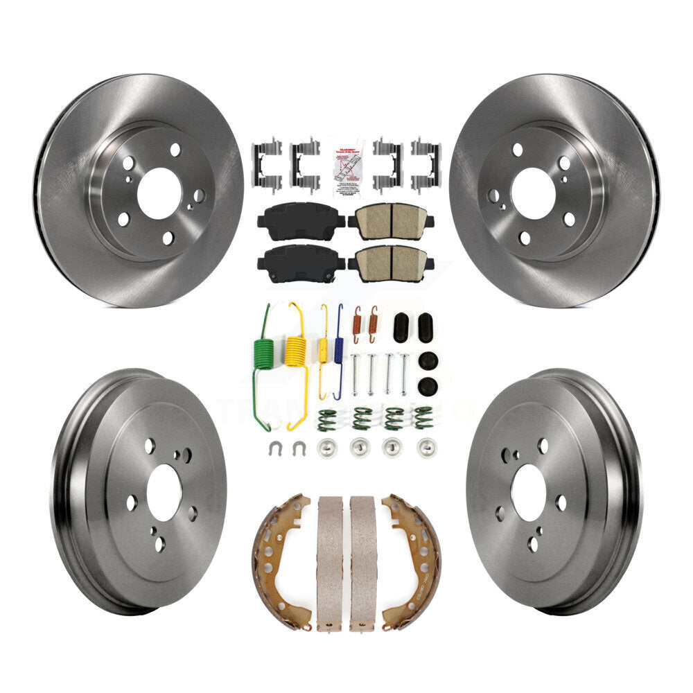 Transit Auto K8A-100316 Disc Brake Kit for 2008 Toyota Prius - Front and Rear product image