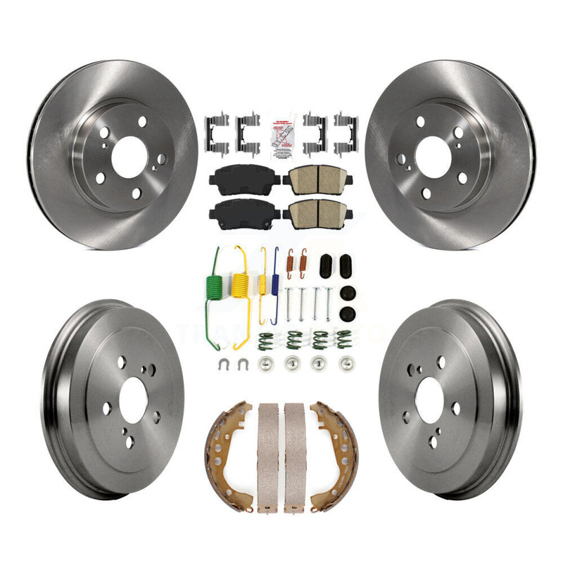 Transit Auto K8A-100316 Disc Brake Kit for 2008 Toyota Prius - Front and Rear product image