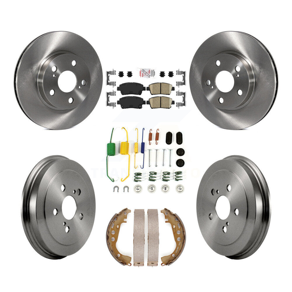 Transit Auto K8A-100317 Disc Brake Kit for 2008 Toyota Prius - Front and Rear product image