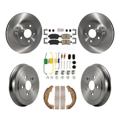 Transit Auto K8A-100317 Disc Brake Kit for 2008 Toyota Prius - Front and Rear product image