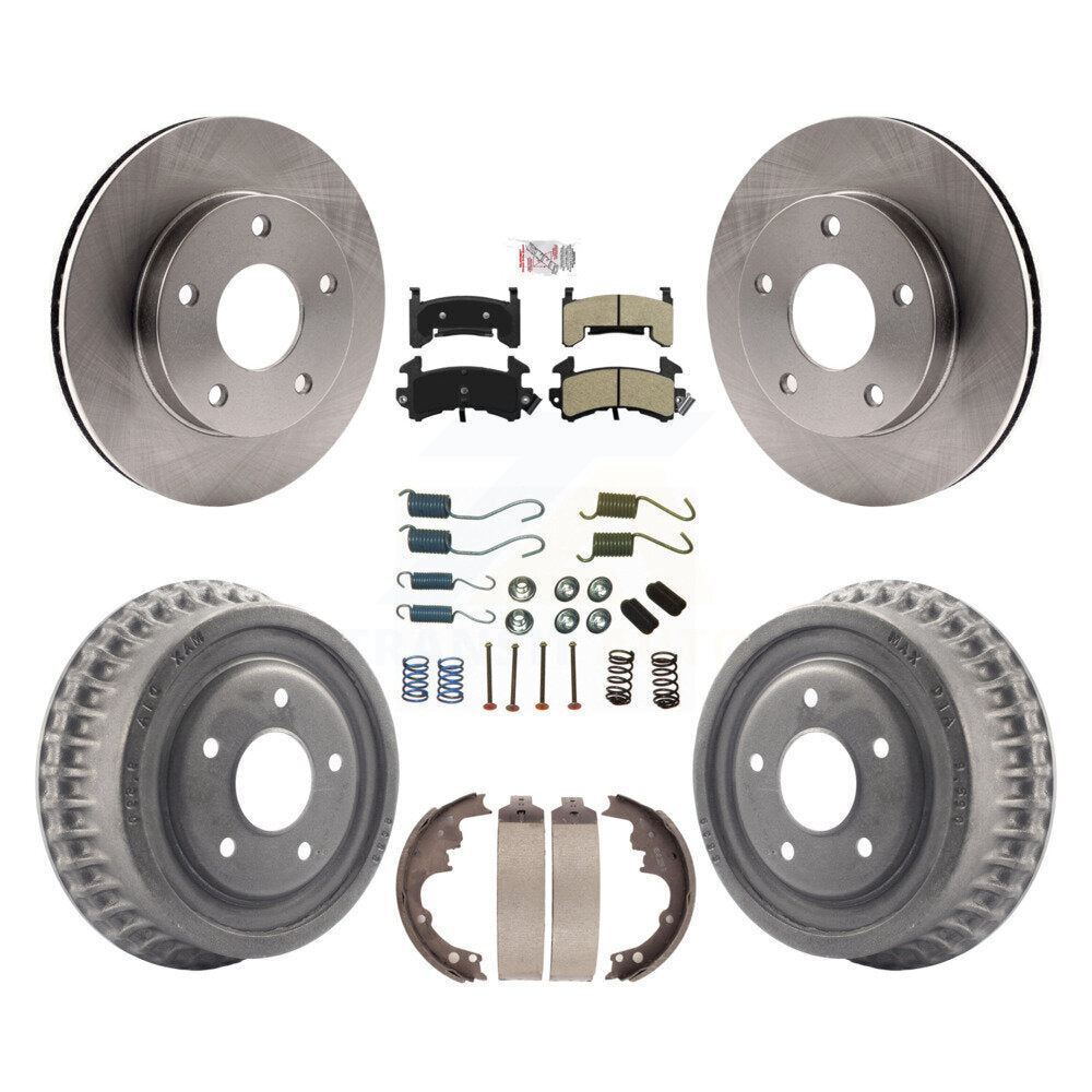 Transit Auto K8A-100321 Disc Brake Kit for 1980-1991 GMC Sonoma, GMC Syclone, Oldsmobile Bravada & more - Front and Rear product image