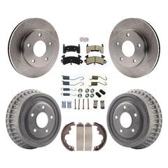 Transit Auto K8A-100321 Disc Brake Kit for 1980-1991 GMC Sonoma, GMC Syclone, Oldsmobile Bravada & more - Front and Rear product image