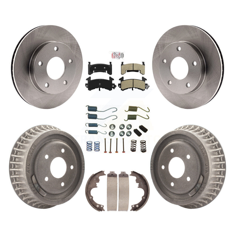 Transit Auto K8A-100322 Disc Brake Kit for 1992-1997 Chevrolet S10, GMC Sonoma, Oldsmobile Bravada & more - Front and Rear product image
