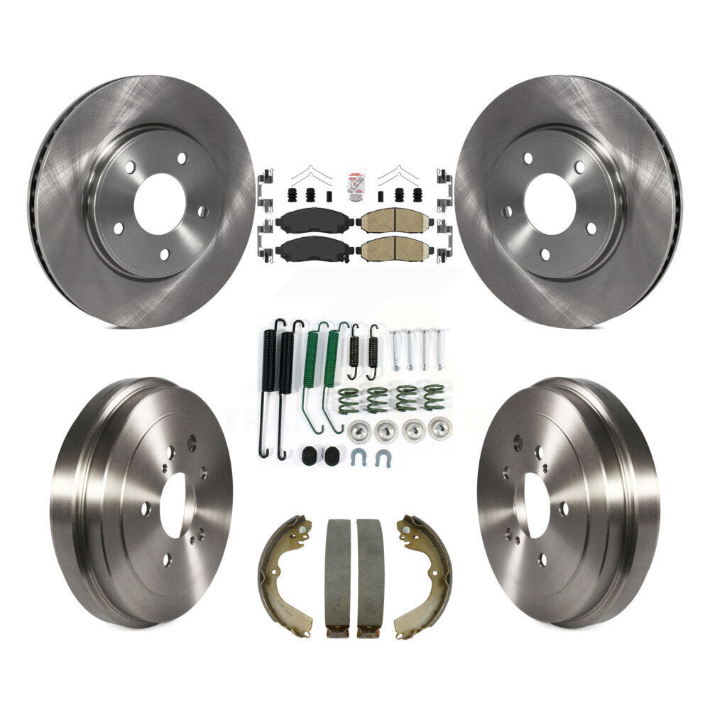 Transit Auto K8A-100332 Disc Brake Kit for 2013-2021 Nissan NV200, Chevrolet City Express - Front and Rear product image