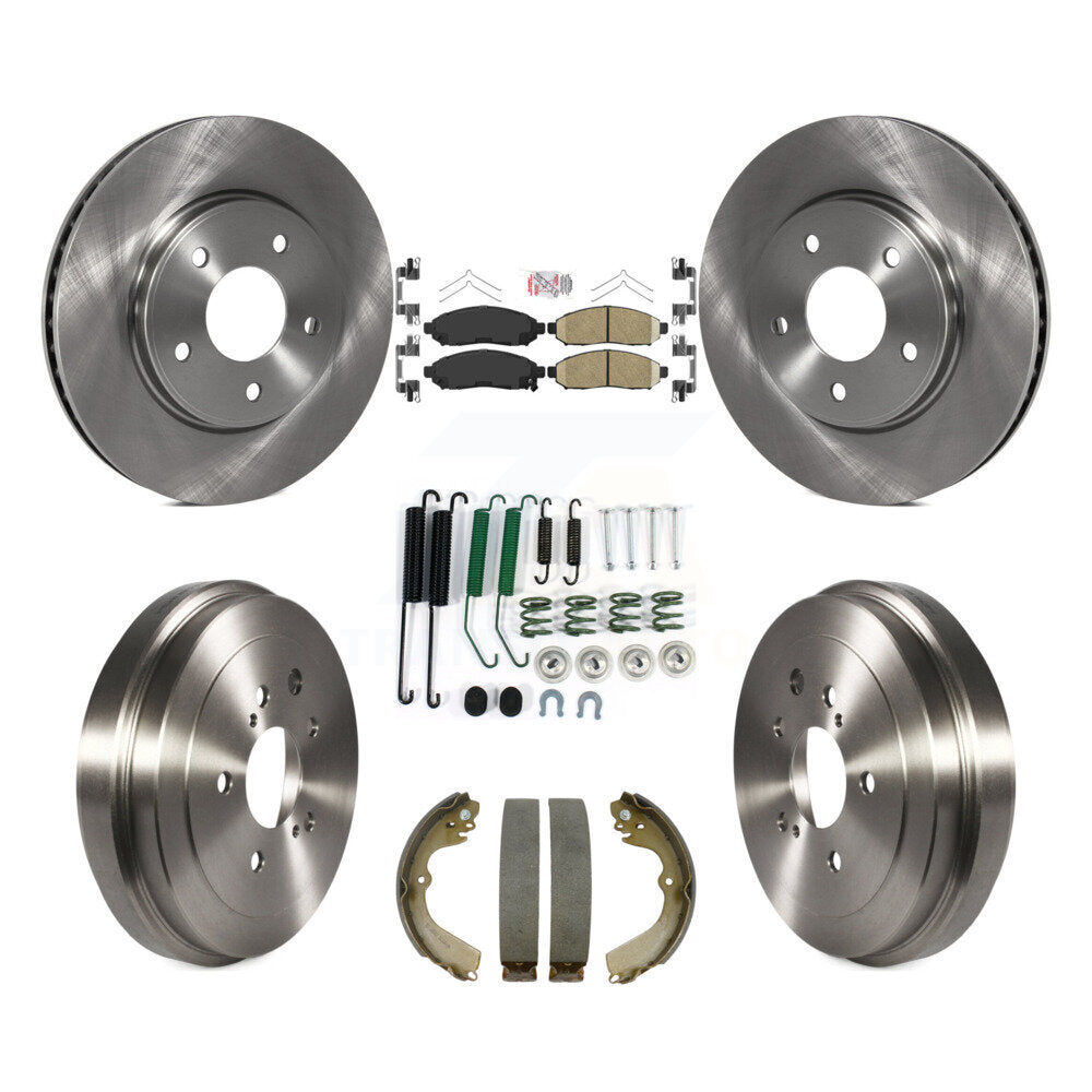 Transit Auto K8A-100333 Disc Brake Kit for 2013-2021 Nissan NV200, Chevrolet City Express - Front and Rear product image