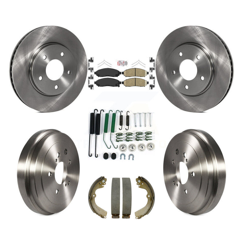 Transit Auto K8A-100333 Disc Brake Kit for 2013-2021 Nissan NV200, Chevrolet City Express - Front and Rear product image