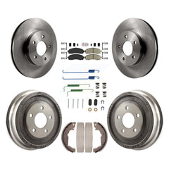 Transit Auto K8A-100334 Disc Brake Kit for 2002-2007 Pontiac Torrent, Chevrolet Equinox, Saturn Vue - Front and Rear product image