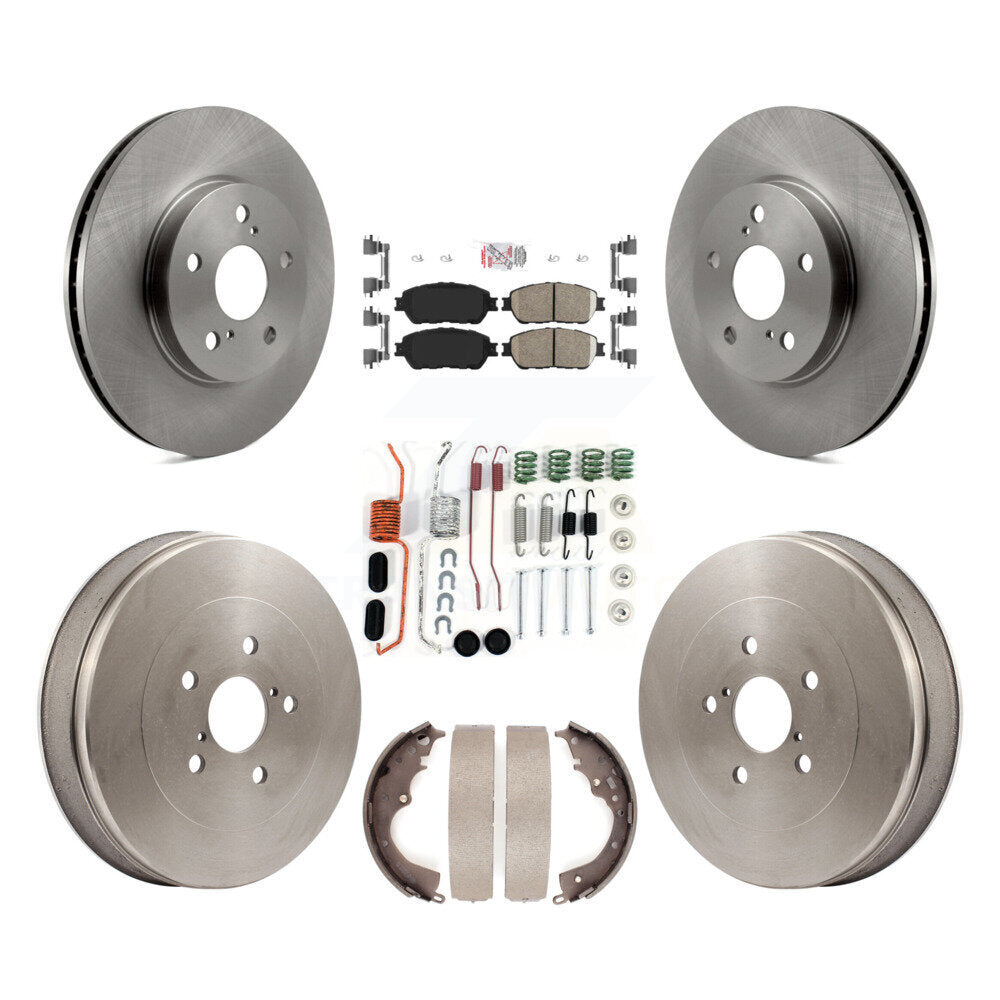 Transit Auto K8A-100347 Disc Brake Kit for 2004-2010 Toyota Sienna - Front and Rear product image