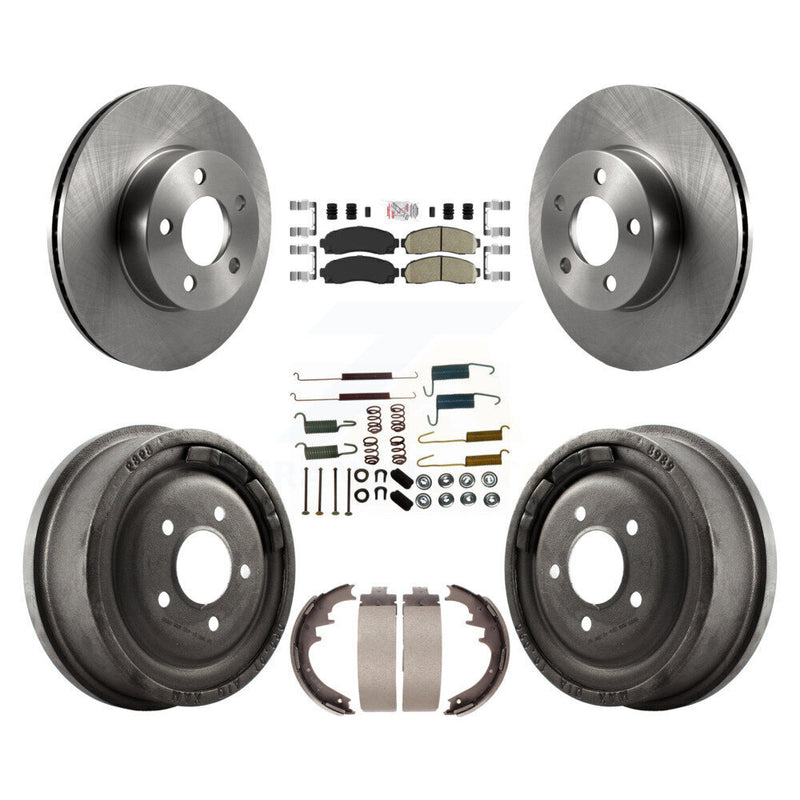 Transit Auto K8A-100355 Disc Brake Kit for 2004-2010 Mazda B4000, Ford Ranger - Front and Rear product image
