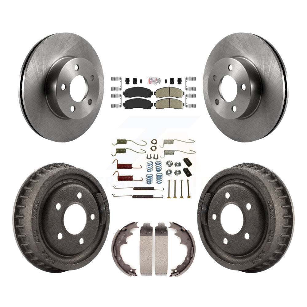 Transit Auto K8A-100357 Disc Brake Kit for 2004-2009 Mazda B4000, Ford Ranger - Front and Rear product image