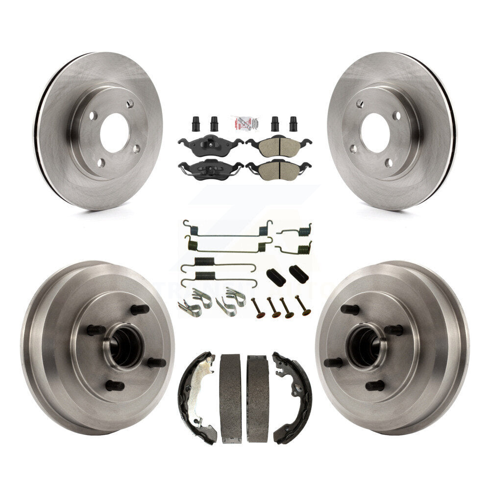 Transit Auto K8A-100365 Disc Brake Kit for 2000-2003 Ford Focus - Front and Rear product image