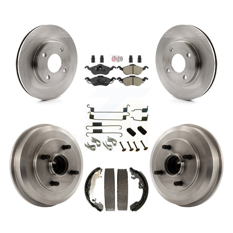 Transit Auto K8A-100365 Disc Brake Kit for 2000-2003 Ford Focus - Front and Rear product image