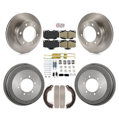 Transit Auto K8A-100366 Disc Brake Kit for 1995-1998 Toyota Tacoma - Front and Rear product image