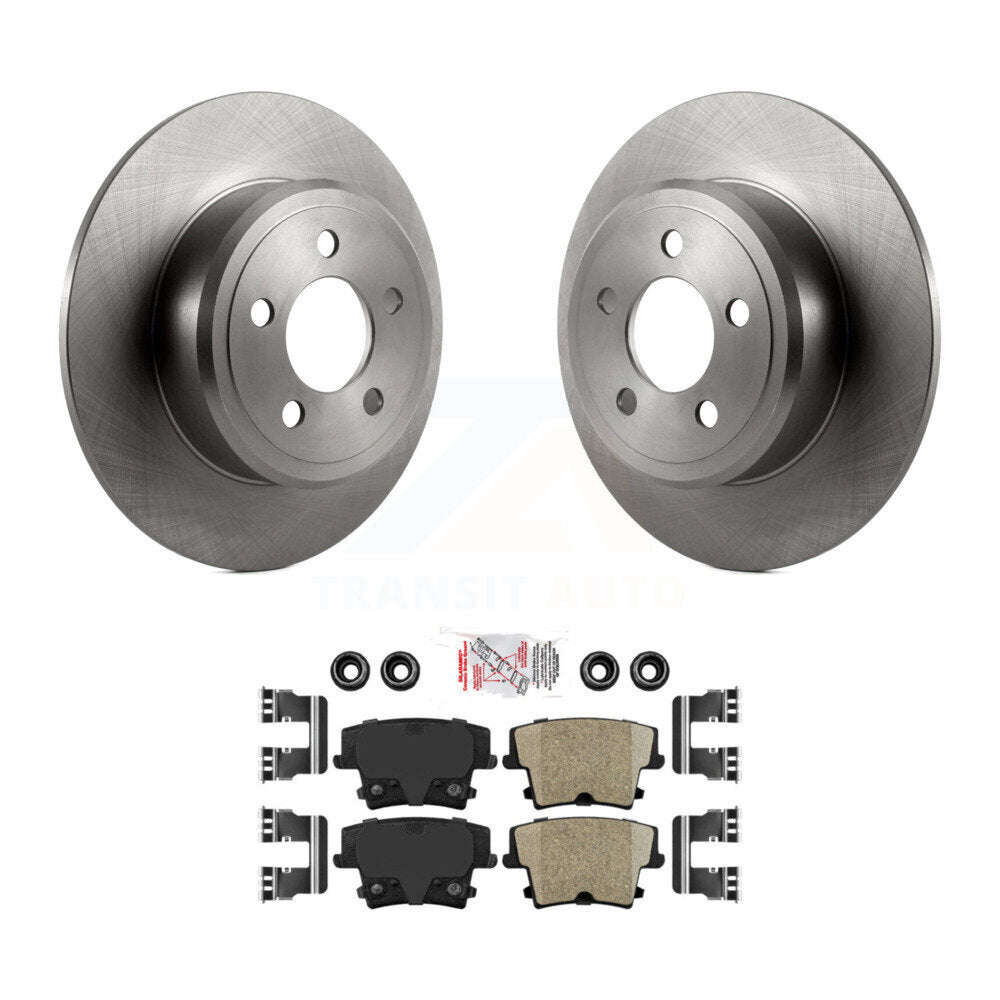 Transit Auto K8A-100388 Disc Brake Kit for 2005-2023 Dodge Challenger, Dodge Charger, Chrysler 300 - Rear product image