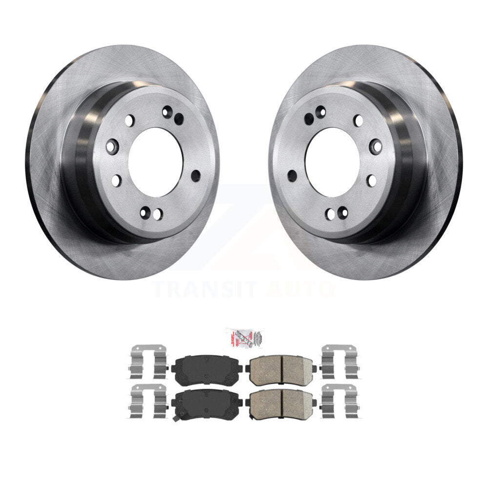 Transit Auto K8A-100438 Disc Brake Kit for 2009-2016 Hyundai Elantra, Kia Sportage, Hyundai Tucson - Rear product image
