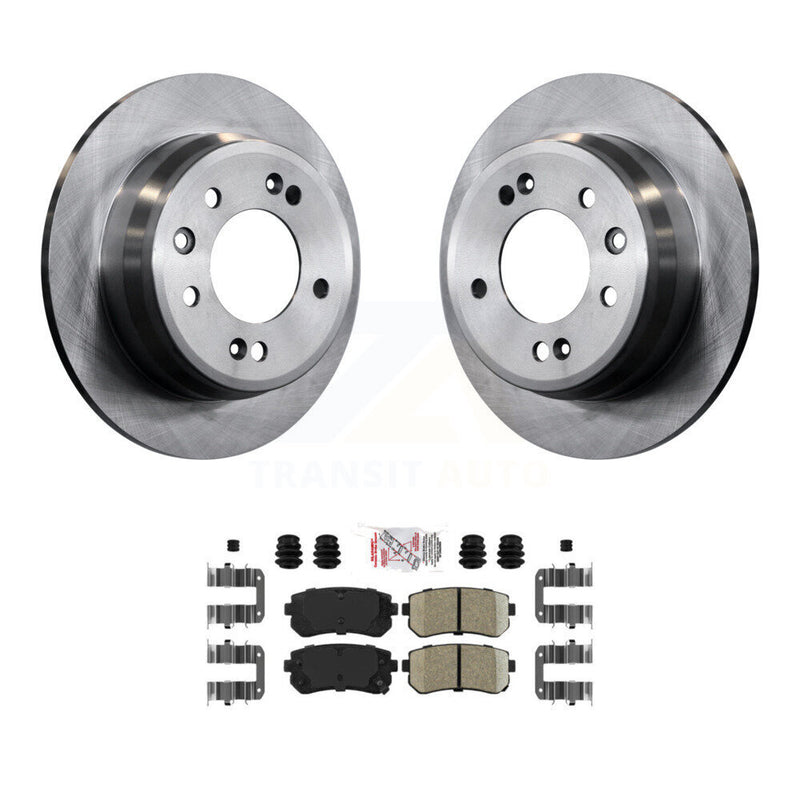 Transit Auto K8A-100439 Disc Brake Kit for 2009-2016 Hyundai Elantra, Kia Sportage, Hyundai Tucson - Rear product image