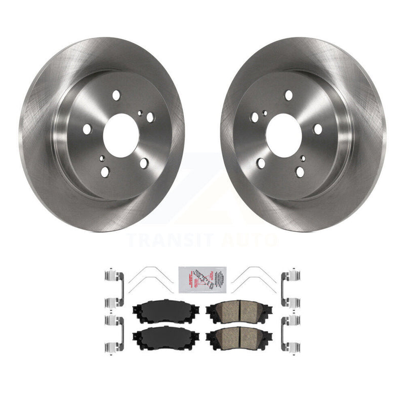 Transit Auto K8A-100457 Disc Brake Kit for 2015-2024 Toyota Camry, Toyota Prius, Lexus ES300h & more - Rear product image