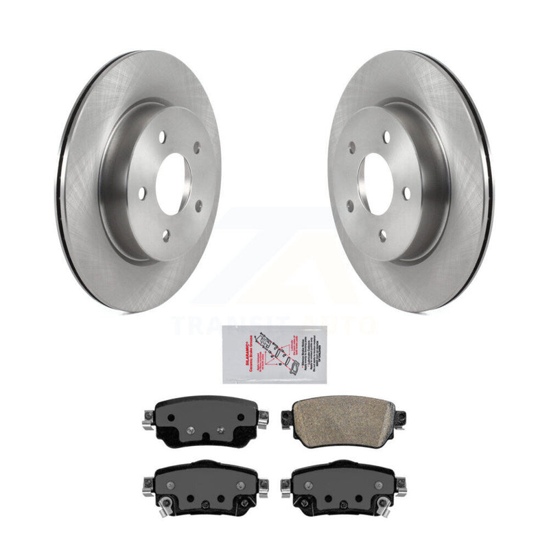 Transit Auto K8A-100476 Disc Brake Kit for 2018-2023 Nissan LEAF, Nissan Rogue Sport, Nissan Qashqai & more - Rear product image